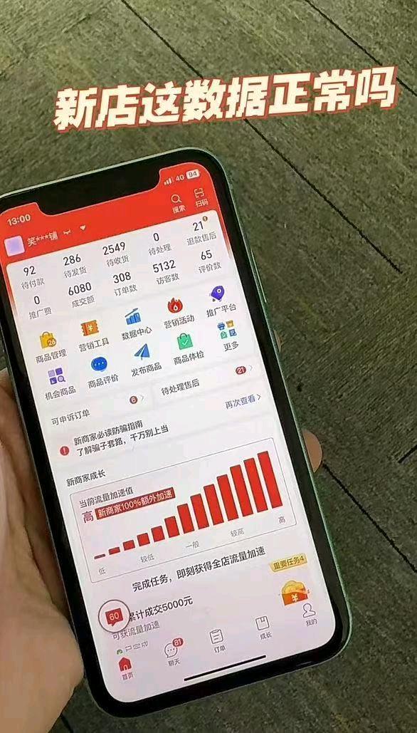 拼多多客服项目，一单一结，利润分成模式，手机就能做