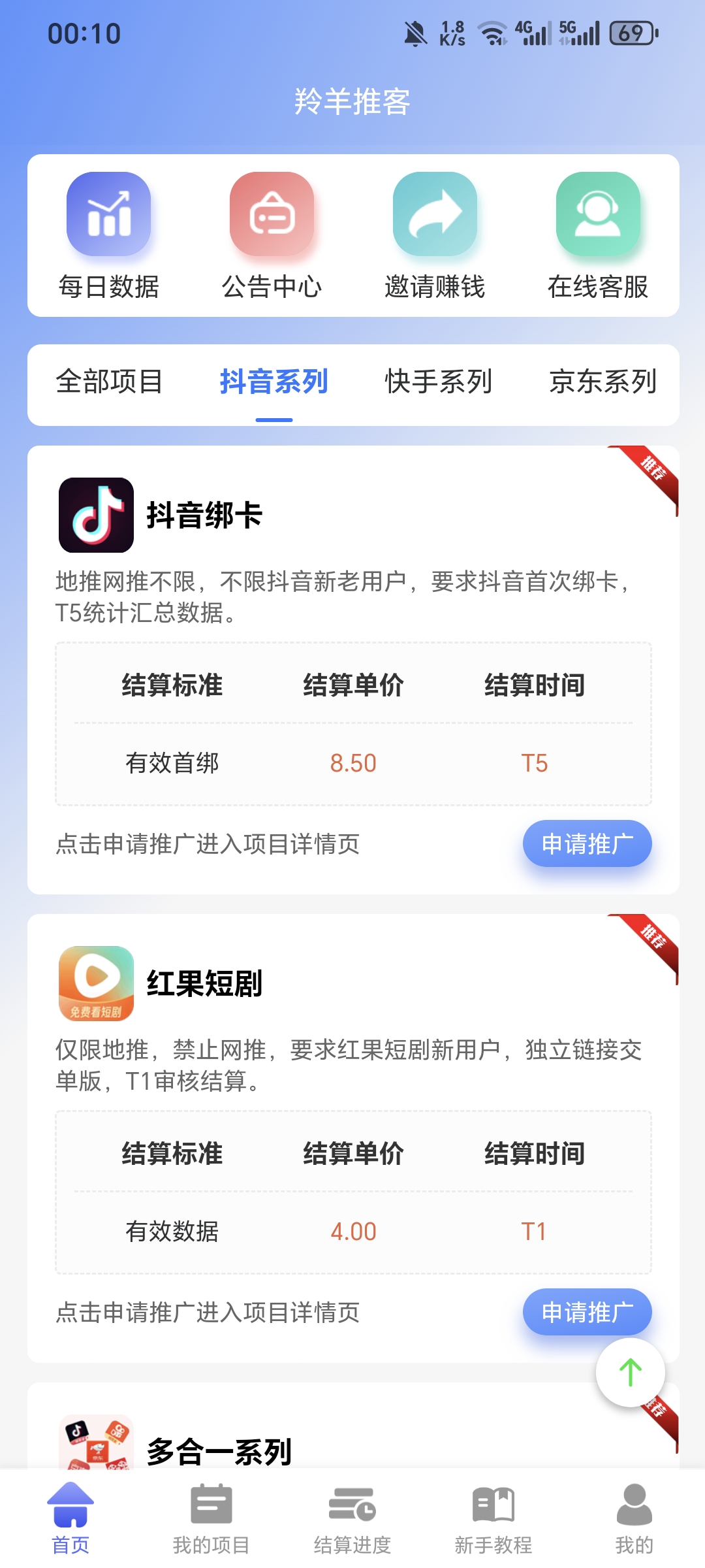 【羚羊推客】官签一手拉新项目 全国招募地推网推团队