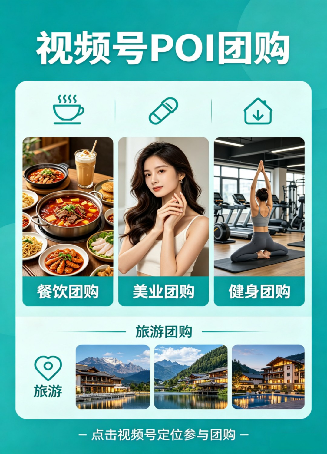微信视频号PoI团购招募合伙人