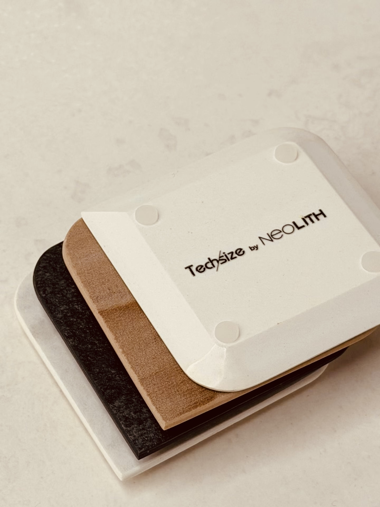 手工岩板茶杯垫