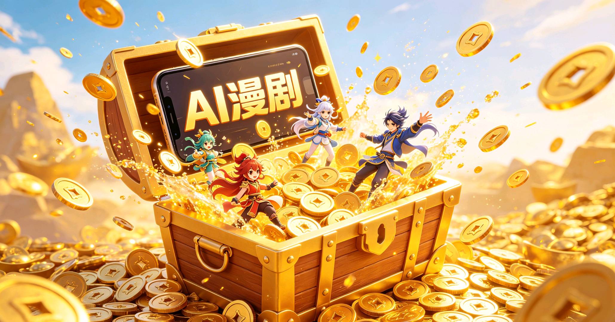 2026新风口！AI 漫剧广告分成，抖音直结算，透明有保障
