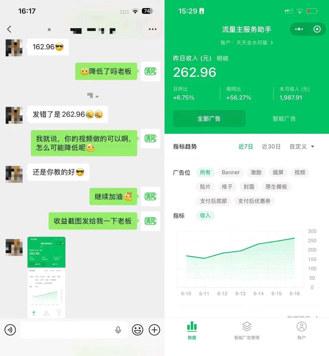公**流量主项目**，背靠腾讯，正规稳定