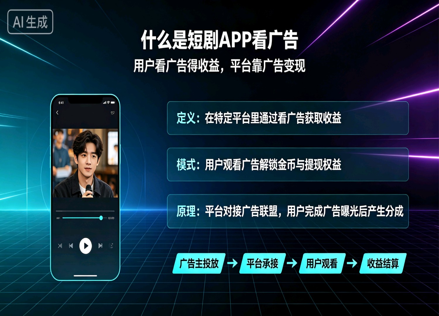 广告联盟APP对接   AI短剧漫剧广告位对接
微信小程序小游戏，抖音小游戏，