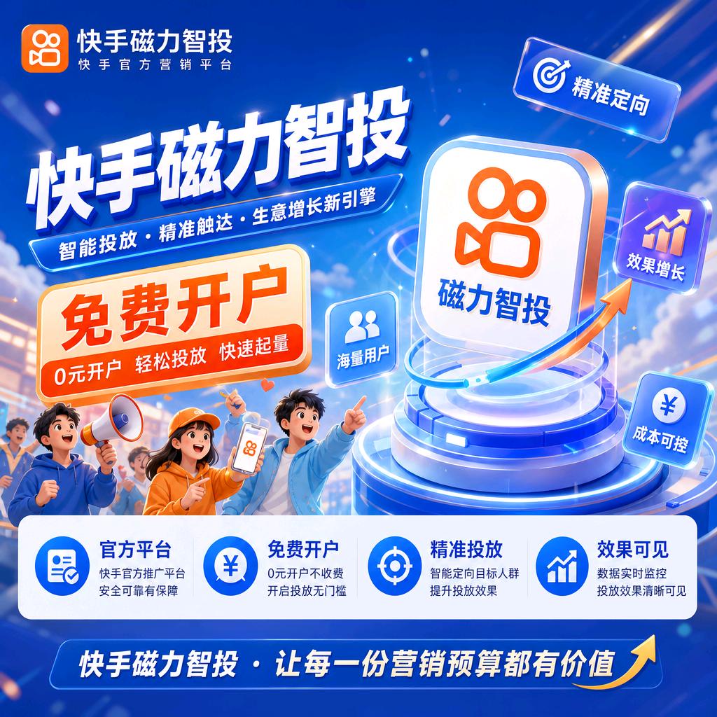 快手磁力智投直客