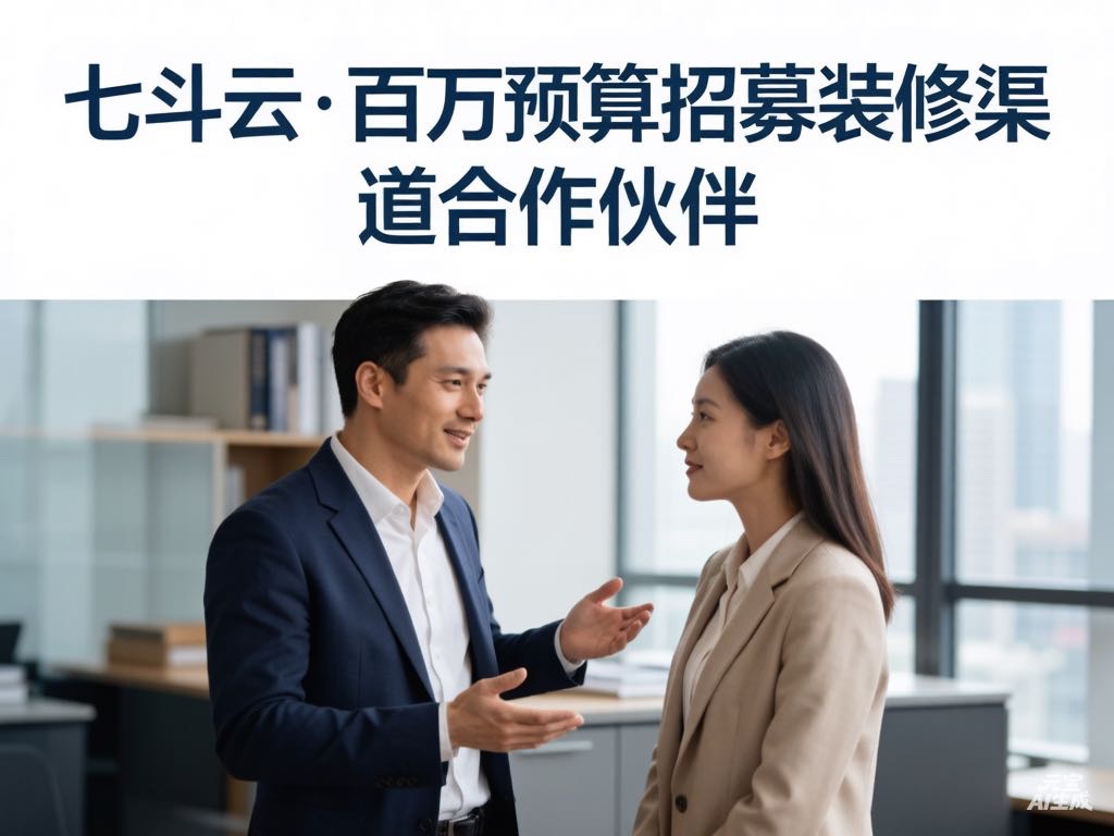 提供甲方装修流量、线索变现平台，寻优质推广渠道合作，装修网收量