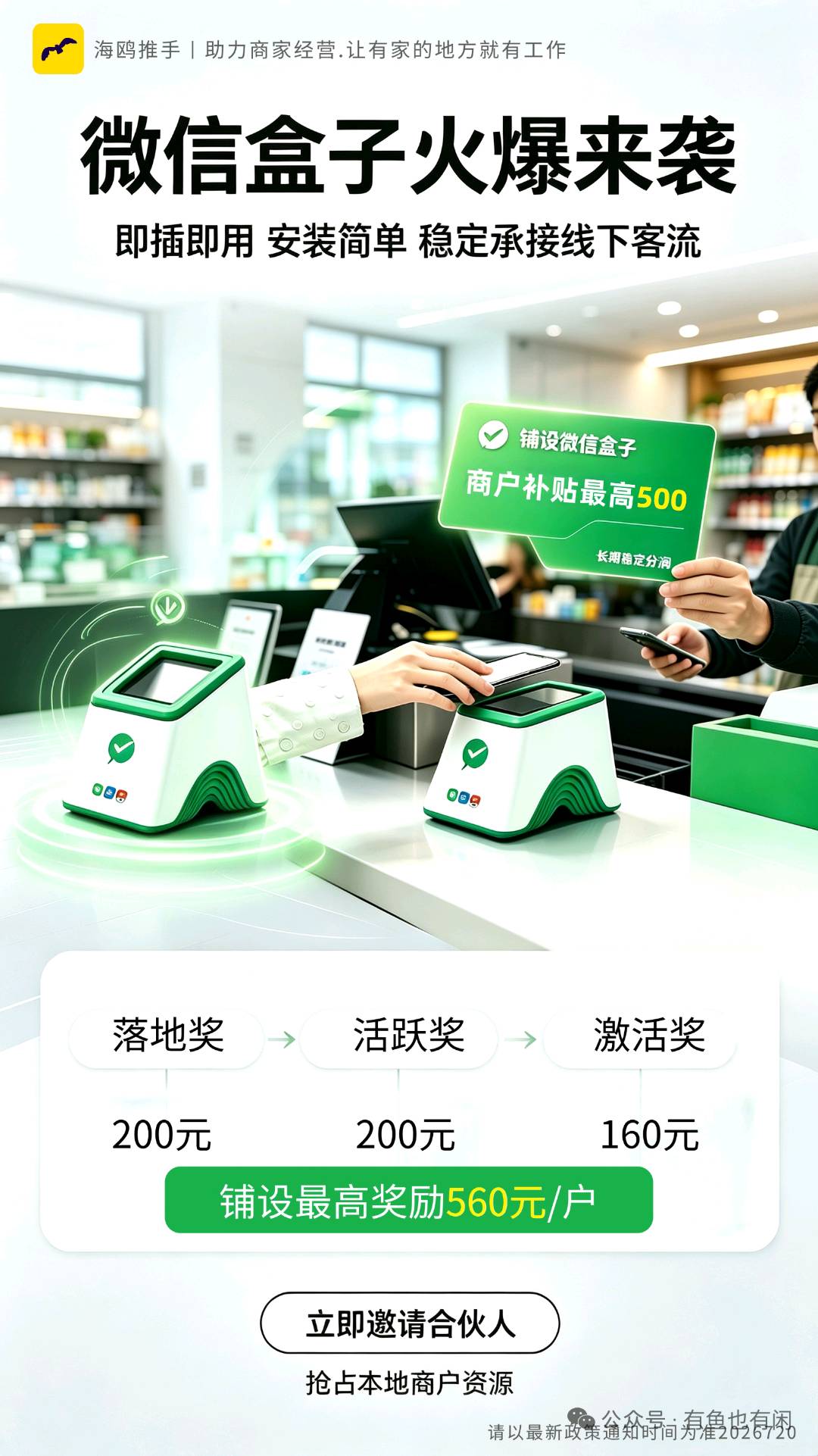 微信盒子560/单