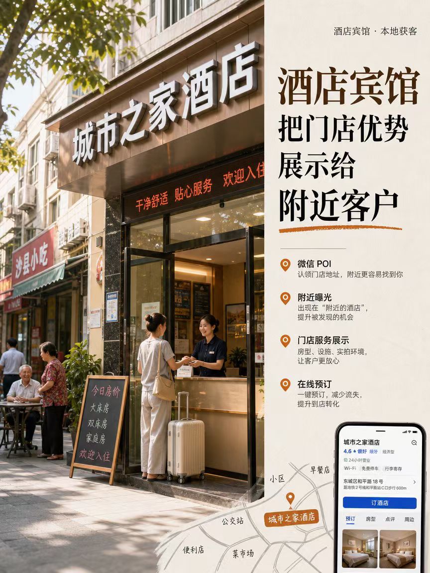 微信视频号POI团购项目寻求有本地商家资源的合作伙伴