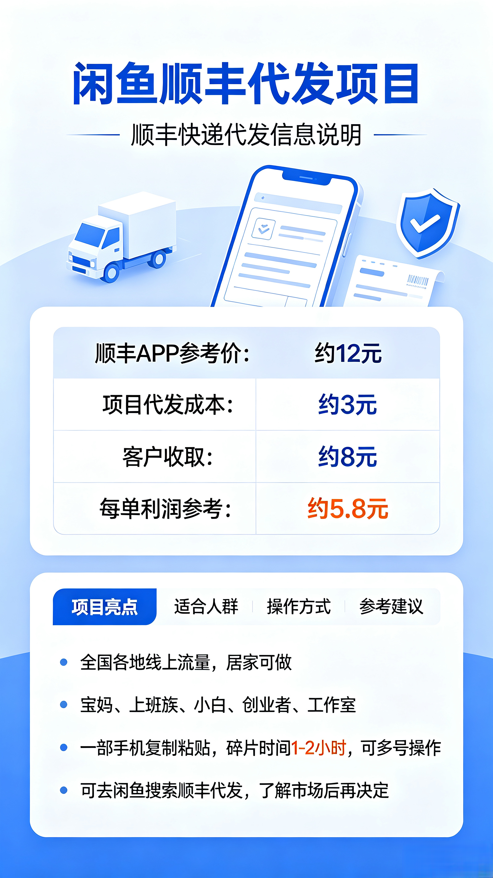 顺丰快递低价代下单，一部手机就能操作，单机700+，可个人可工作室