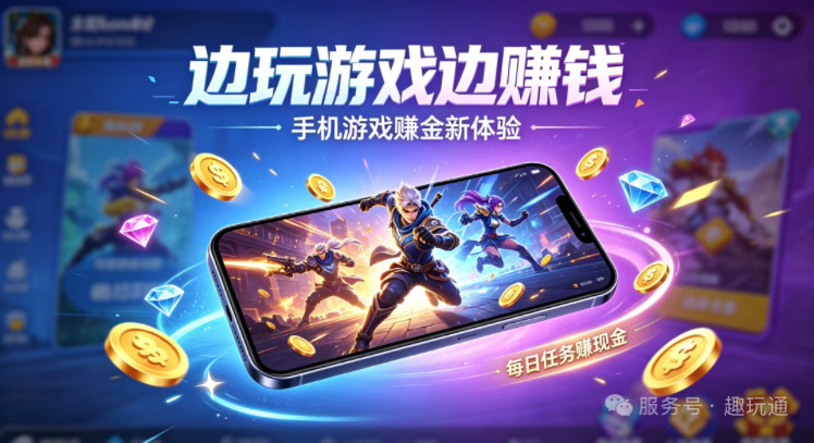 趣玩通｜腾讯小游戏CPS+CPM轻创业项目，休闲副业新风口