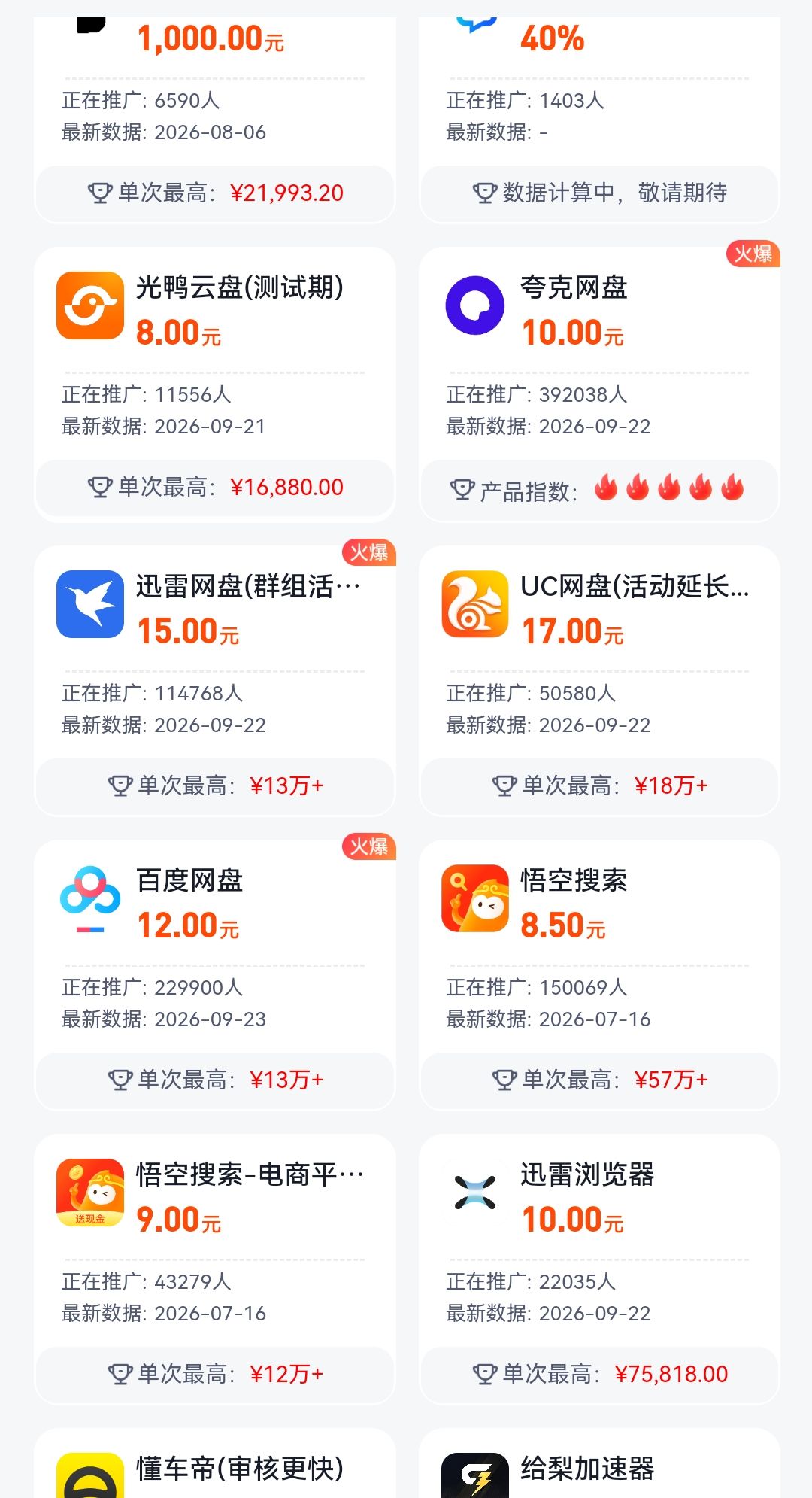 APP拉新风口项目，多款拉新，简单注册为主，几分钟完成一个，可工作室网推地推！