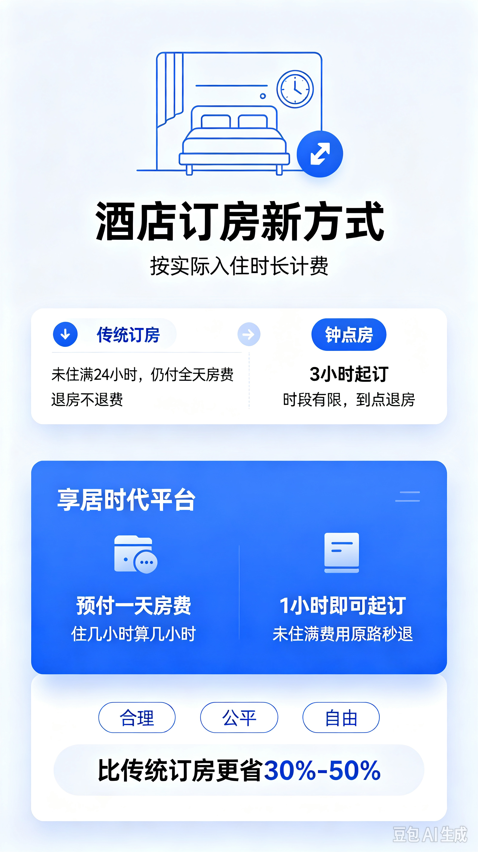 分时酒店｜按小时计费的酒店