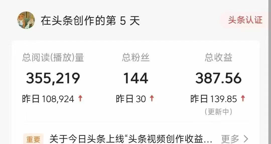 无门槛副业，今日头条代发，几十到几百
