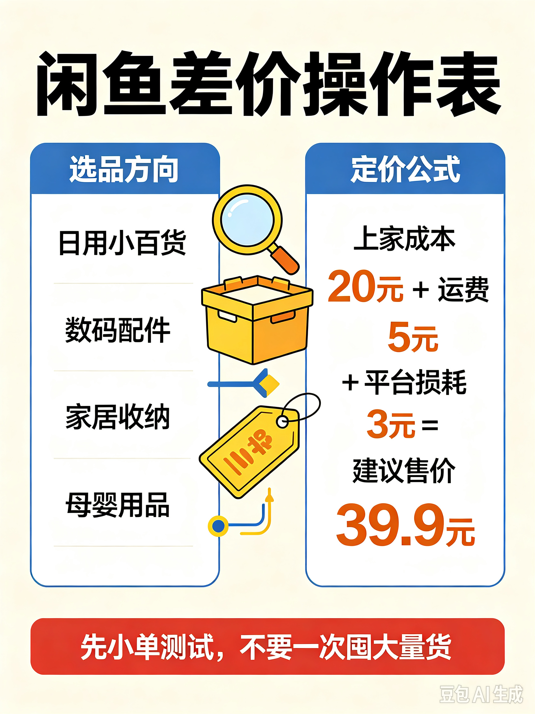 闲鱼无货源差价副业｜零囤货简单上手