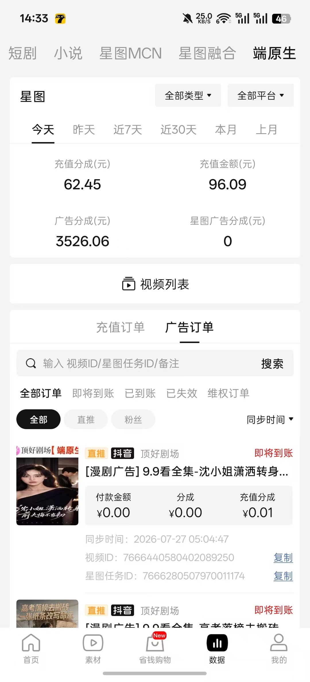 抖音ai漫剧推广，提供免费授权培训，54%-75%分成