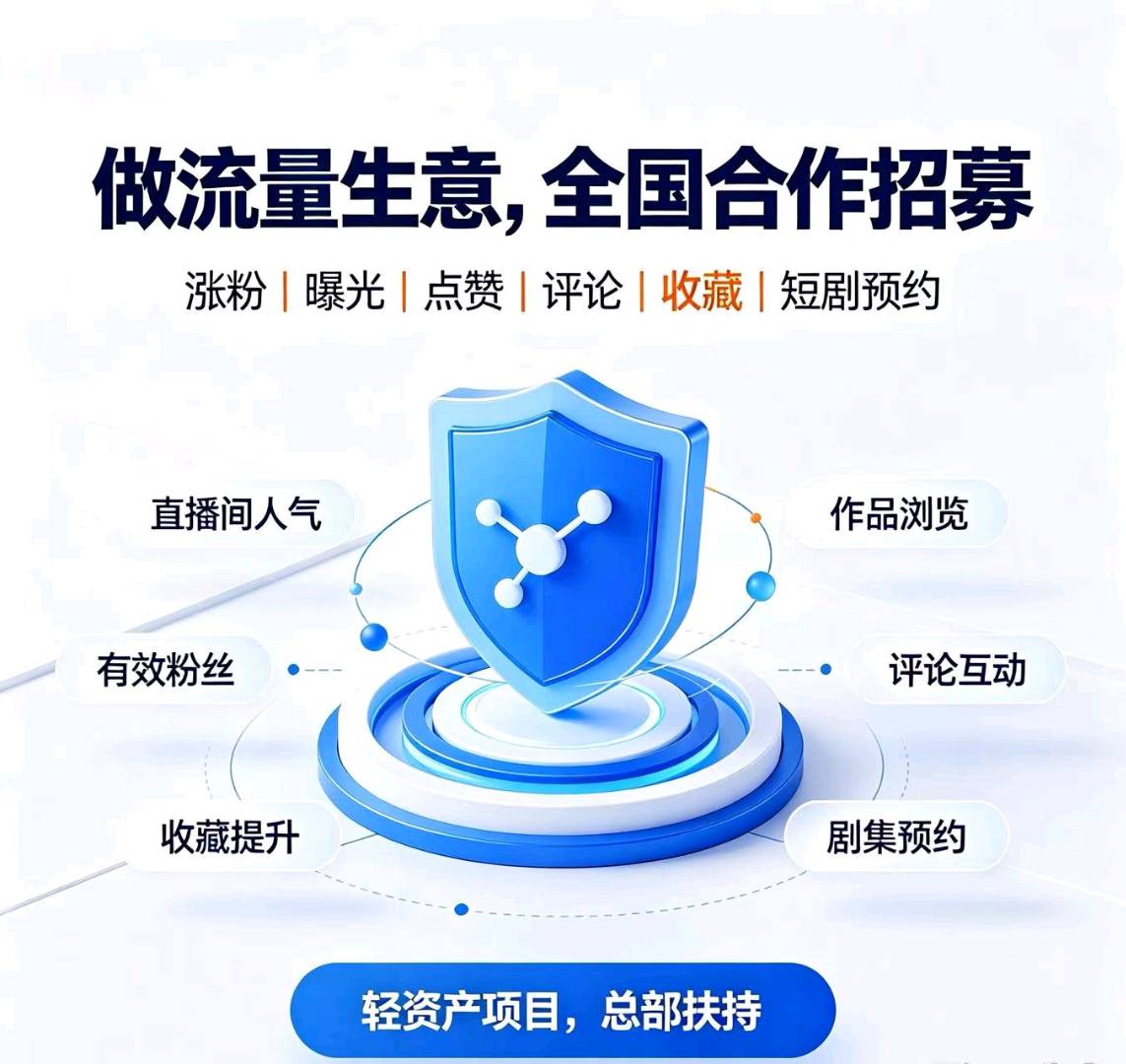 流量生意全国招商！全平台真实流量变现，轻资产创业可拓下级 蓝海项目 风口项目