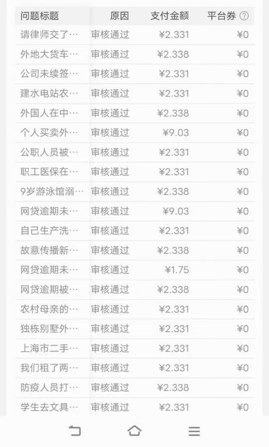 手机接单答题，一题1-3元不等，多劳多得200+