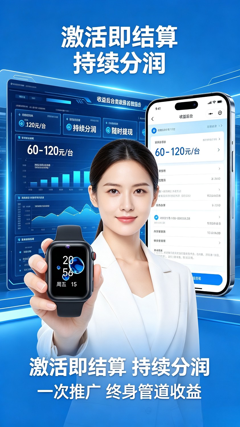 儿童电话手表免费送项目，只需千元投资，即可**2000+，全国招募300名合伙人